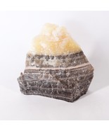 Yellow Calcite Crystal 7&quot; Gem Gemstone Mineral Rock Decor Decoration Sto... - £12.99 GBP