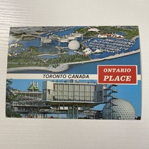 Ontario Place Areal view with Famous Cinesphere Postcard - $2.34