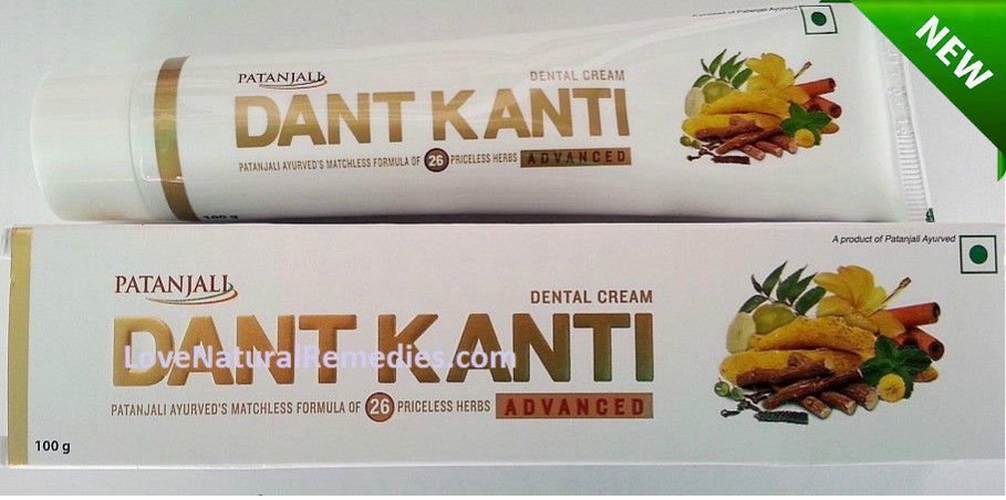 Patanjali Dant Kanti Advanced Herbal  Tooth Paste 100GM free shipping- - $8.42