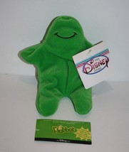 Disney Store Flubber Mini Beanbag 8&quot; Green Plush Soft Toy Hang Tag Vtg No Sound - £7.72 GBP