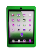 Shock Resistant Hybrid Style Case w/ Kickstand for iPad Air 1 GREEN/BLACK - $159.91 MXN
