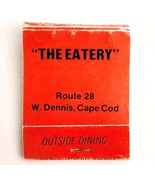 The Eatery Restaurant Vintage Matchbook Cape Cod Mass Matches Unstruck E19G - $366.58 MXN