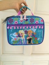 Disney FROZEN Anna Elsa princess Lunch Box Thermoses Bag. Rare Limited NEW - £39.31 GBP
