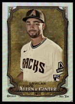 2024 Topps Allen &amp; Ginter Jordan Lawlar Rookie Arizona Diamondbacks #99 Silver - £1.87 GBP