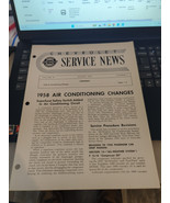 Chevrolet Service News Volume 30 August 1958 #8 - Air Conditioning Changes - €5,94 EUR