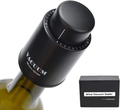 [2 Pack]Wine Bottle Stoppers,Real Vacuum Wine Stoppers,Reusable Wine Preserver,W - £16.77 GBP