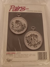 Golden Bee 60293 Pairs Unicorns Vintage Counted Cross Stitch Kit Still S... - £15.70 GBP