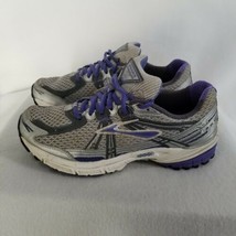 Brooks Shoes Women&#39;s Size 7 Adrenaline GTS 11 Women Walk Run Grey Purple - $21.85