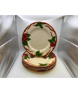 Set of 5 Franciscan APPLE Dinner Plates Made in USA - €86,54 EUR