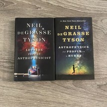 Neil deGrasse Tyson 2 Book Lot Letters &amp; Astrophysics for People in a Hurry HC - £10.32 GBP