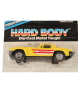 TootsieToy Hard Body Die-Cast ‘63 Corvette Yellow 1:43 Scale - $17.68 CAD