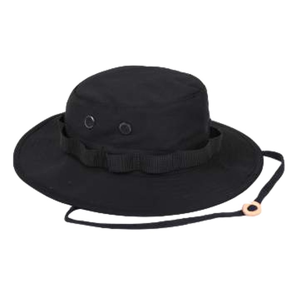 NWT MIL SPEC HOT WEATHER VENTED BLACK OPS BOONIE RIPSTOP TYPE II 7 - $23.75