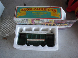 Vintage 1970s AVON Empty Cable Car Trolley Bottle in Box - £12.63 GBP