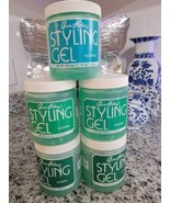 Lot of 5 Queen Helene Styling Gel Normal Hold 16 oz Green - $67.68 CAD