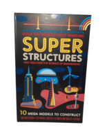 Super Structures 10 Mega Models To Construct (Hardback Cased Book) Model... - £7.58 GBP