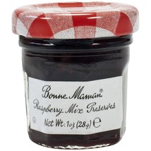 Bonne Maman Raspberry Mix Preserves - Mini Jars - 15 count 1 oz mini jars - $20.41