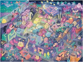 Night at The Movies: Movie Jigsaw Puzzle for Adults (1000 Pieces) Filled... - $28.80