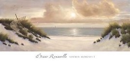 Summer Moments I by Diane Romanello Seascape Paper Prt - £33.92 GBP