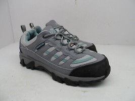 Aggressor Women&#39;s Steel Toe Steel Plate Approach Hiking Shoes Grey/Blue ... - €18,51 EUR