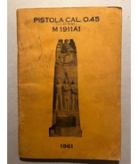Vintage Gun Cal. 45 instruction manual gun pistol fire arms by the Mexic... - €56,83 EUR