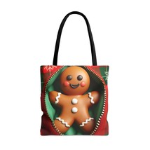 Tote Bag, Christmas, Gingerbread Man, Personalised/Non-Personalised Tote bag, aw - £22.02 GBP+