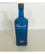 Empty Bluecoat American dry gin bottle blue embossed bottle artisan spirit - €16,96 EUR