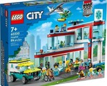 LEGO City 60330 Hospital With Ambulance Helicopter NEW Sealed (Damaged Box) - £112.88 GBP