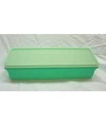 VINTAGE Tupperware JADEITE GREEN Celery Vegetable Keeper Crisper w/ Lid ... - $20.35 CAD