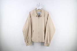 Vintage 90s Streetwear Mens Large Distressed Full Zip Cafe Racer Bomber ... - $44.50