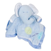Just One Year Carters Elephant Lovey Rattle I Love You Security Blanket ... - $17.68