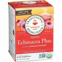 Traditional Medicinals Organic Echnicea Plus, Wrapped Tea Bags, 0.85 Ounce - £8.46 GBP