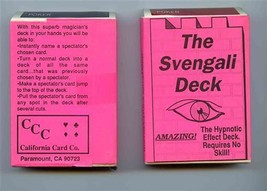 2 Deck of The Svengali Deck of Playing Cards for Magic Tricks Hypnotic Effect  - £14.05 GBP