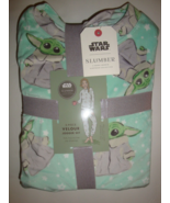 Munki Munki Star Wars Slumber Baby Yoda Velour Soft Pajama Jogger Set Gr... - $942.18 MXN