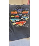 Vintage Chevrolet Corvettes at Drive in on a black XXL tee shirt - €21,87 EUR