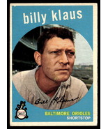 1959 Topps #299 Billy Klaus  VGEX-B111R3 - £15.64 GBP
