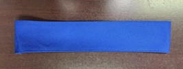 Cotton Twill Straight Hat Band for Straw Hat Royal blue 2 1/4&quot; wide  - £3.98 GBP