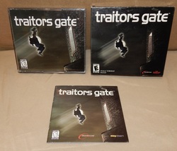 Traitors Gate Video Game PC Or Mac 2000 Dream Catcher 4 CD Discs NIB 231K - £7.41 GBP