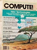 Compute! Magazine February, 1987 Issue 81 (No Label) New Technologies &amp; ... - £10.63 GBP