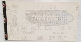 PHISH - VINTAGE THOMAS &amp; MACK CENTER 9/30/2000 CONCERT TICKET STUB - $10.00