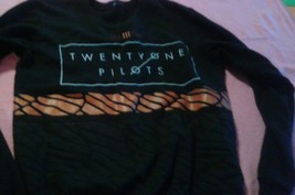 Twenty One Pilots Black Sweater Tour Concert Sz S-M - £21.72 GBP