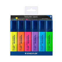 Textsurfer Staedtler Highlighter Assorted - Wallet of 6 - £28.10 GBP