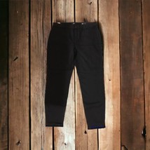 Brand New GAP Women&#39;s Comfortable Cotton Stretch Skinny Pant Size 16 Black  - $22.72