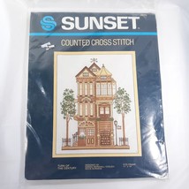 Sunset Turn Of The Century Counted Cross Stich Kit 11&quot; X 14&quot; - £19.78 GBP