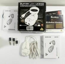 Behringer Guitar Link UCG102 Guitar-to-USB Audio Interface With Box w/Ma... - $26.73