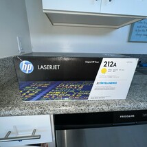 Genuine HP 212A Yellow LaserJet Toner OEM Cartridge W2122A New Sealed - $209.00
