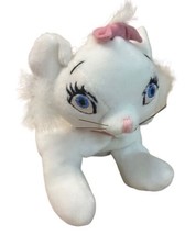Disney Store Aristocats Marie Beanbag Plush Vintage 9 in White Kitten Ca... - $11.24