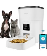 Automatic Cat Feeders, App Control Smart Pet Food Dispenser, 3L/13Cup (W... - $90.07 CAD