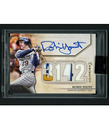 2020 Topps Luminaries Robin Yount Auto/Jersey Patch #6/15 Brewers Nice! - £235.89 GBP