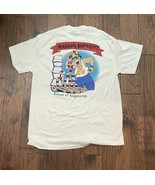 Senor Lopez Manana University Men&#39;s Single Stitch Vintage T Shirt Size XL - $29.69