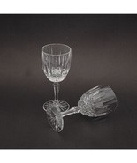 Vtg Mikasa Crystal Old Dublin Set of 2 Wine Goblet Glass 6 1/2&quot; Disconti... - $25.73
